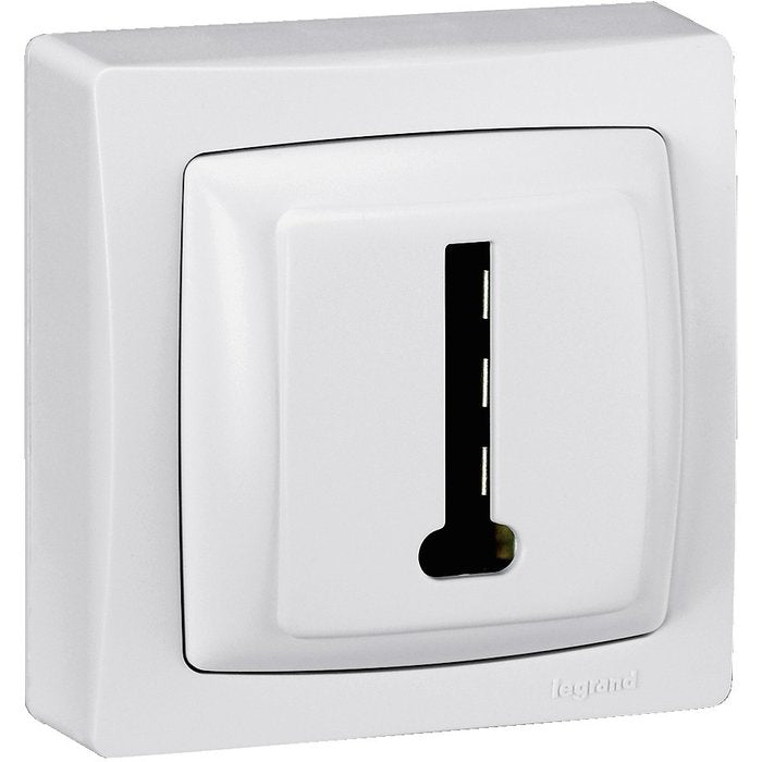 Prise téléphone 8 contacts - blanc - ref. disponible abidjan cote d'ivoire.