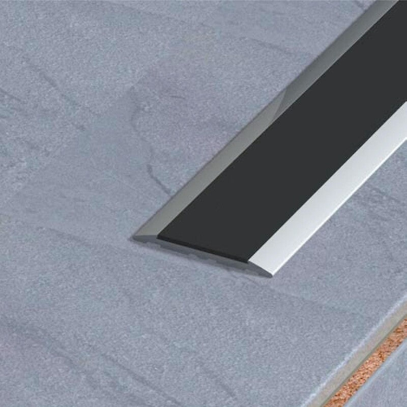 Profil plat en alu anodisé à bande antidérapante modèle 5t. disponible abidjan cote d'ivoire.