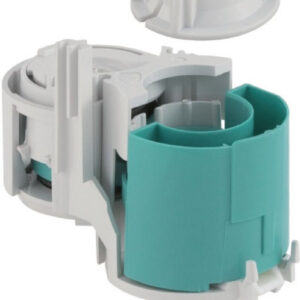 Récepteur pneumatique double touche, geberit, réf. disponible abidjan cote d'ivoire.