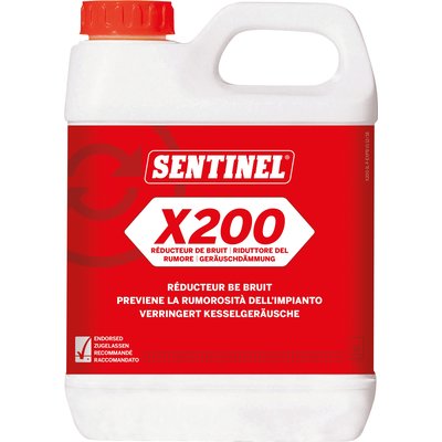 Réducteur de bruit sentinel x200 en bidon de 1 litre réf x200l-12x1l-exp. disponible abidjan cote d'ivoire.