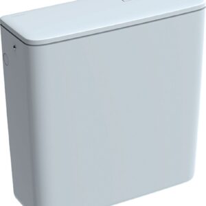 Réservoir apparent geberit ap128, rinçage interrompable, alimentation par le bas à gauche ou à droite: blanc alpin réf. disponible abidjan cote d'ivoire.