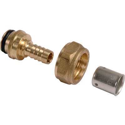 Raccord droit à sertir, écrou libre à joint torique, dm22-16x1,5 p7359g pour tube per ou pb réf 7359030. disponible abidjan cote d'ivoire.