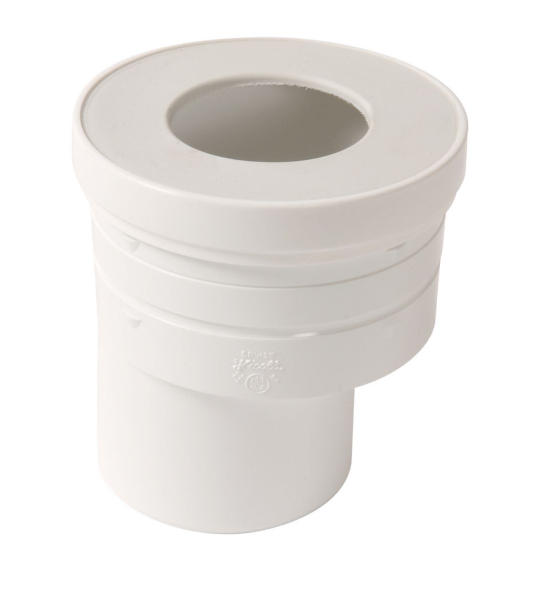 Raccord nicoll pour wc sortie droite excentrée ø 85/107 mm - srw3e - pvc blanc - raccord ø 93 mm. disponible abidjan cote d'ivoire.