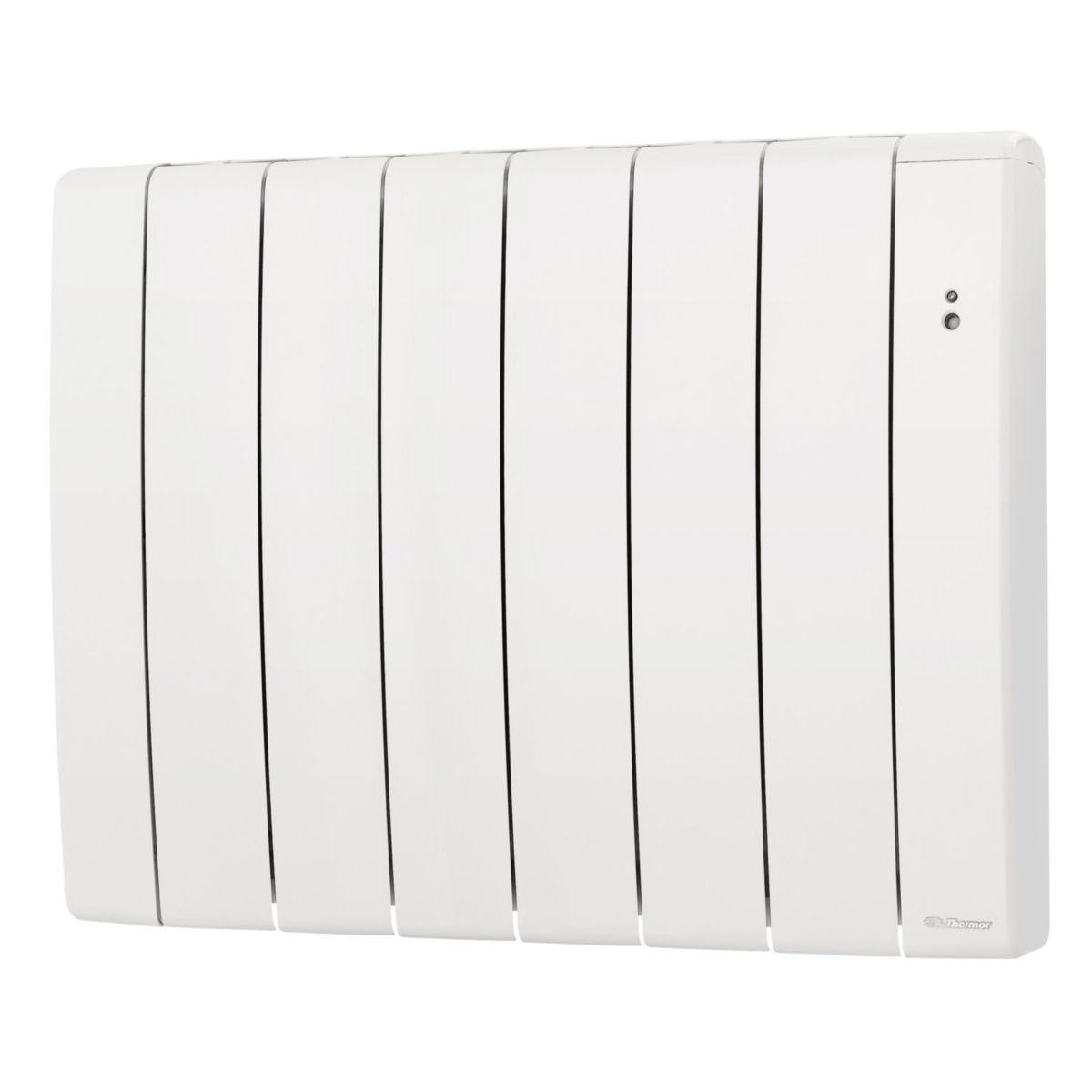 Radiateur acier décor électrique bilbao 3 horizontal blanc 1250 w réf. disponible abidjan cote d'ivoire.