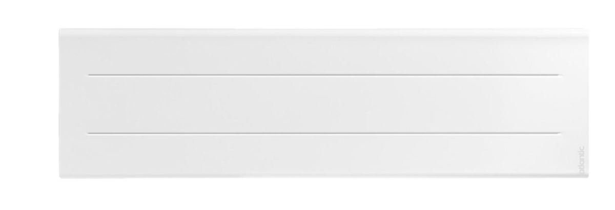 Radiateur acier décor électrique oniris connecté plinthe 1500 w blanc réf 602115. disponible abidjan cote d'ivoire.