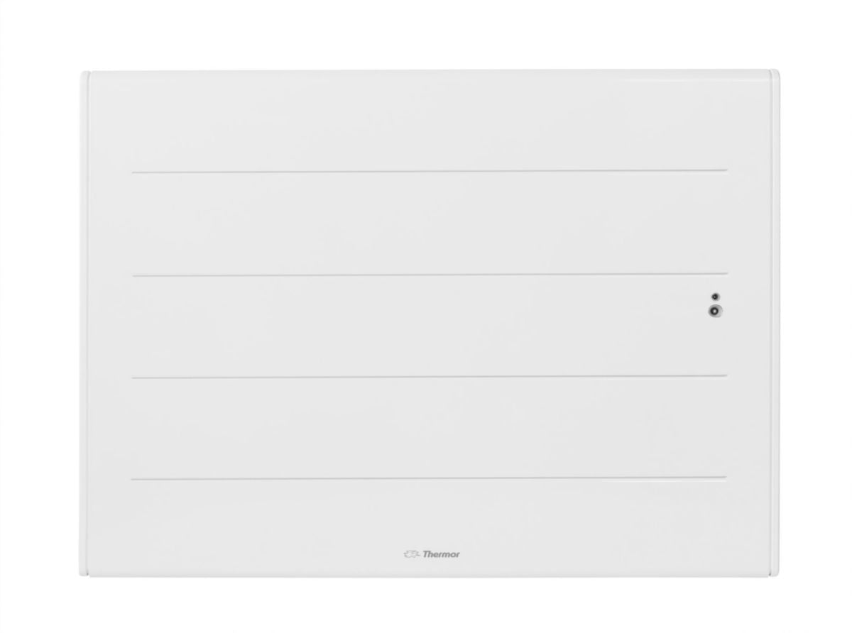 Radiateur acier décor électrique ovation 3 horizontal blanc 1500 w réf. disponible abidjan cote d'ivoire.