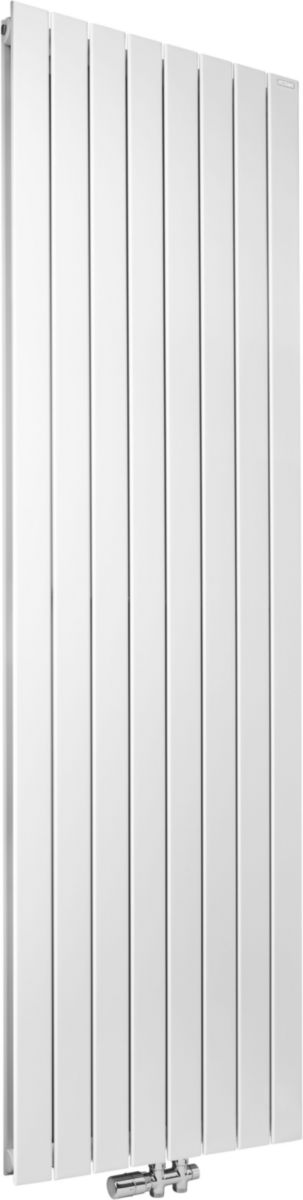 Radiateur acova fassane eau chaude horizontal double à éléments verticaux 885w 700x740 mm 10 éléments blanc réf. disponible abidjan cote d'ivoire.