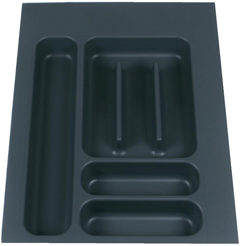 Range-couverts ponza - pour tiroirs largeur 600 mm - ajustable en dimension - finition anthracite. disponible abidjan cote d'ivoire.