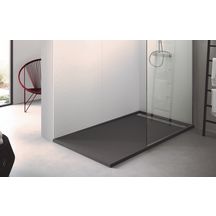 Receveur daily'c 160 x 90 cm caniveau ardoise anthracite. disponible abidjan cote d'ivoire.