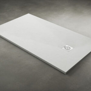 Receveur daily'o 120 x 80 cm béton blanc. disponible abidjan cote d'ivoire.