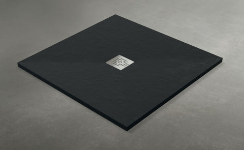 Receveur daily'o 90 x 90 cm béton anthracite. disponible abidjan cote d'ivoire.