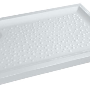 Receveur geberit bastia céramique 100 x 80 extra-plat à poser avec traitement du fond de cuve pour bonde siphoïde de 90, réf. disponible abidjan cote d'ivoire.