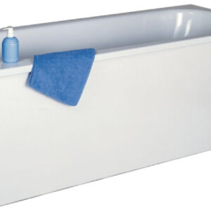 Retour de façade de baignoire largeur 67 16 mm hydrofuge mélaminé blanc. disponible abidjan cote d'ivoire.