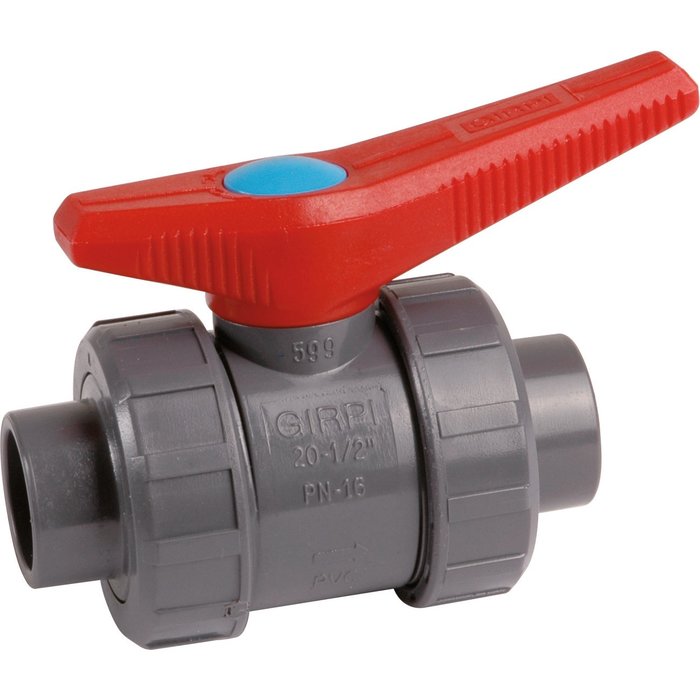 Robinet à tournant sphérique pression k62 pvc embout à coller. disponible abidjan cote d'ivoire.