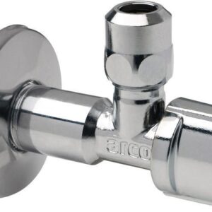 Robinet d'arrêt sous lavabo arco 15x21/10 réf. disponible abidjan cote d'ivoire.