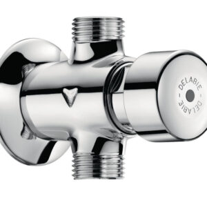 Robinet temporisé delabie tempostop pour urinoir 15x21 droit pour raccordement en ligne réf : 777000. disponible abidjan cote d'ivoire.