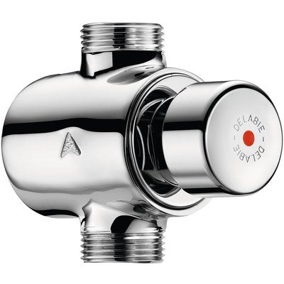 Robinet temporisé tempostop pour douche sans réglage de débit raccordement mâle male 20 x 27 débit 12 litres par minute : réf. disponible abidjan cote d'ivoire.