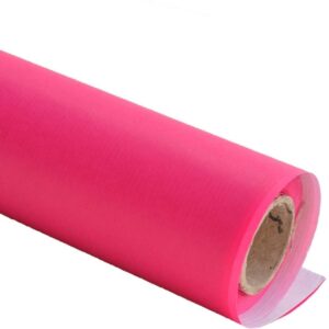 Rouleau papier kraft fuchsia/blanc 25m x 0,69m - kraftfuch. disponible abidjan cote d'ivoire.