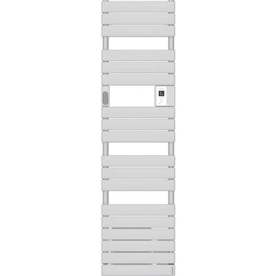 Sèche-serviettes électrique adelis digital étroit 500w + soufflant 1000w blanc réf. disponible abidjan cote d'ivoire.