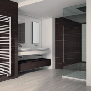 Sèche-serviettes électrique primeo2 944 x 500 mm blanc 500 w. disponible abidjan cote d'ivoire.