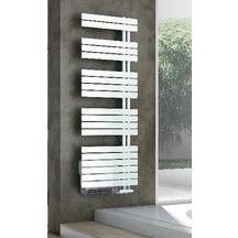 Sèche-serviettes alterna concerto eau chaude asymétrique 1754x550mm 890w + booster 1000w blanc. disponible abidjan cote d'ivoire.