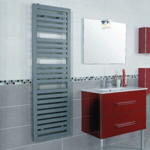 Sèche-serviettes eau chaude séducta raccord central hauteur 1224 mm largeur 500 mm couleur blanc 557 watts. disponible abidjan cote d'ivoire.