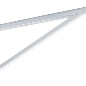 Sachet de 2 consoles pour lavabos collectifs et vis de fixation longueur 35 cm, blanc réf. disponible abidjan cote d'ivoire.