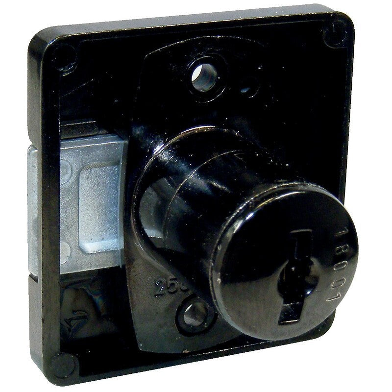 Serrure à cylindre à palastre 391 z23 - finition noir - longueur cylindre 20 mm - main gauche. disponible abidjan cote d'ivoire.