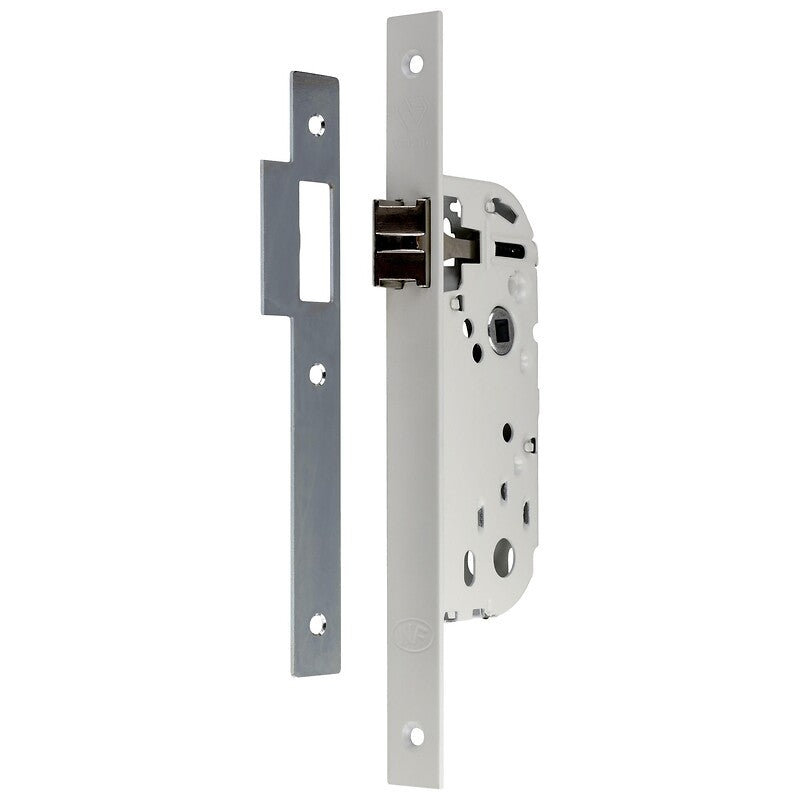 Serrure à larder pêne demi-tour axe 40 mm - têtière bouts carrés main gauche - d 22. disponible abidjan cote d'ivoire.