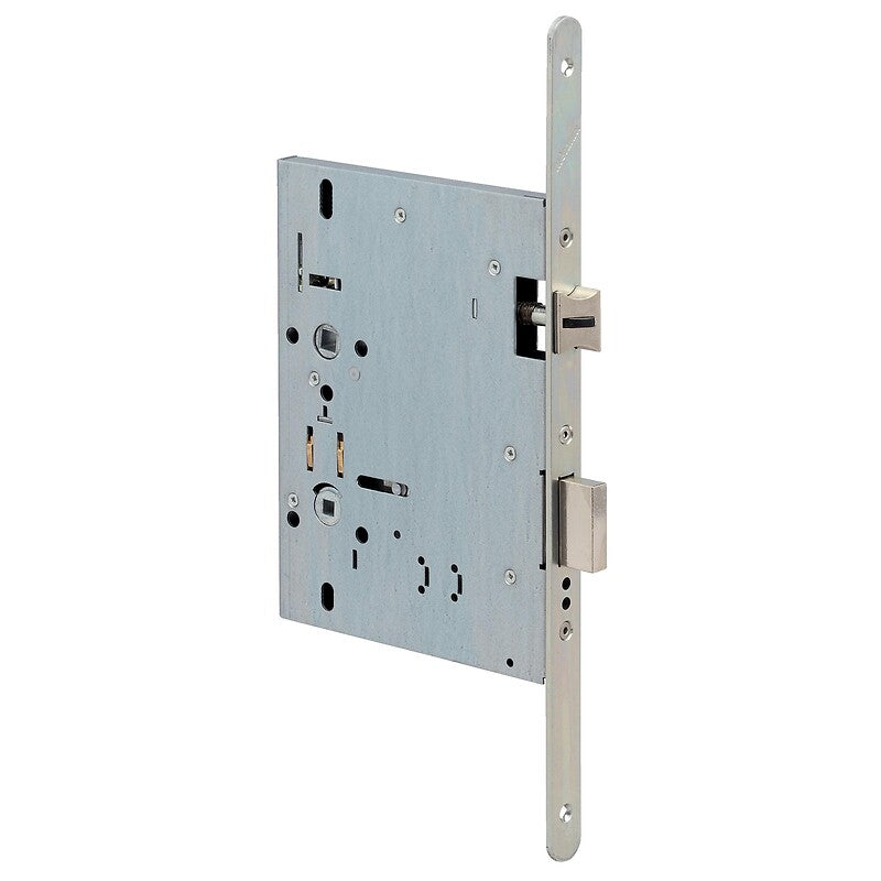 Serrure à larder type "pmr" axe à 120 mm bec-de-cane à condamnation. disponible abidjan cote d'ivoire.