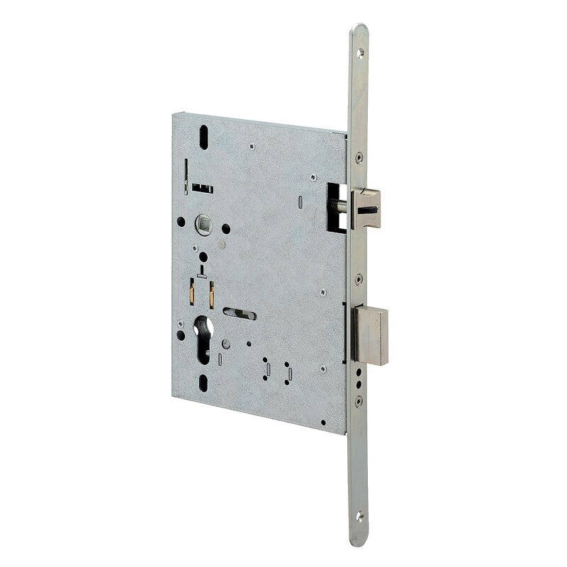 Serrure à larder type "pmr" axe à 120 mm sûreté à cylindre européen. disponible abidjan cote d'ivoire.