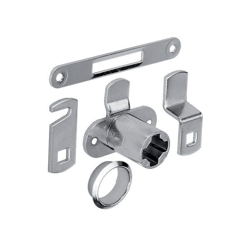 Serrure de meuble à levier à cylindre en kit - prestige 2000 pour cylindre interchangeable z23 ø18. disponible abidjan cote d'ivoire.