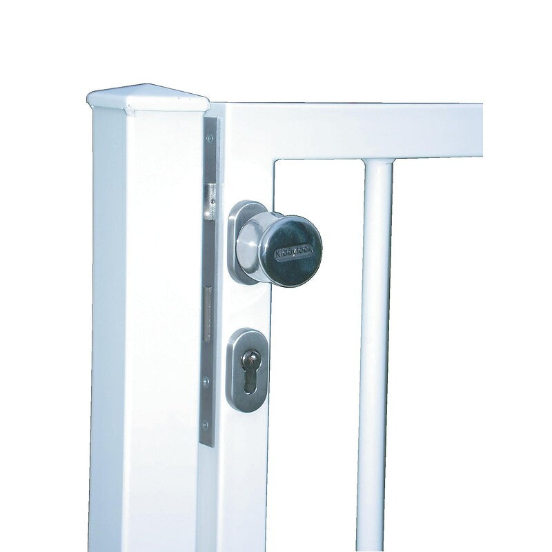 Serrure de portillon de piscine kit complet, gauche - kiddylock. disponible abidjan cote d'ivoire.