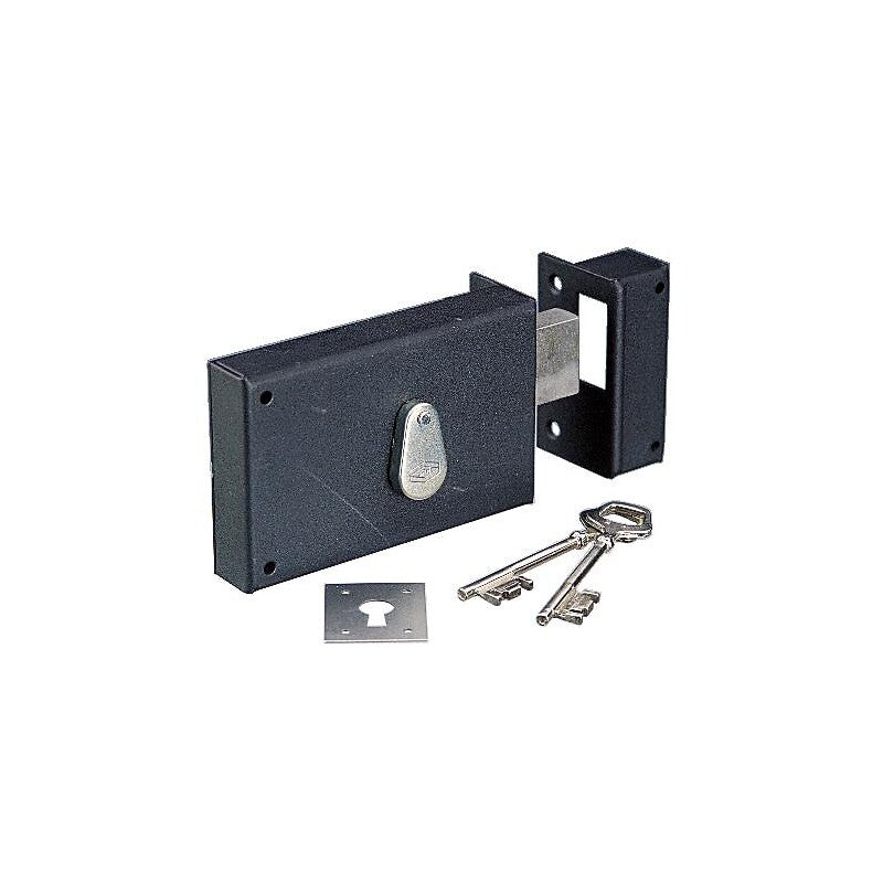 Serrure en applique horizontale - pêne dormant - 4 gorges - 134 main droite. disponible abidjan cote d'ivoire.