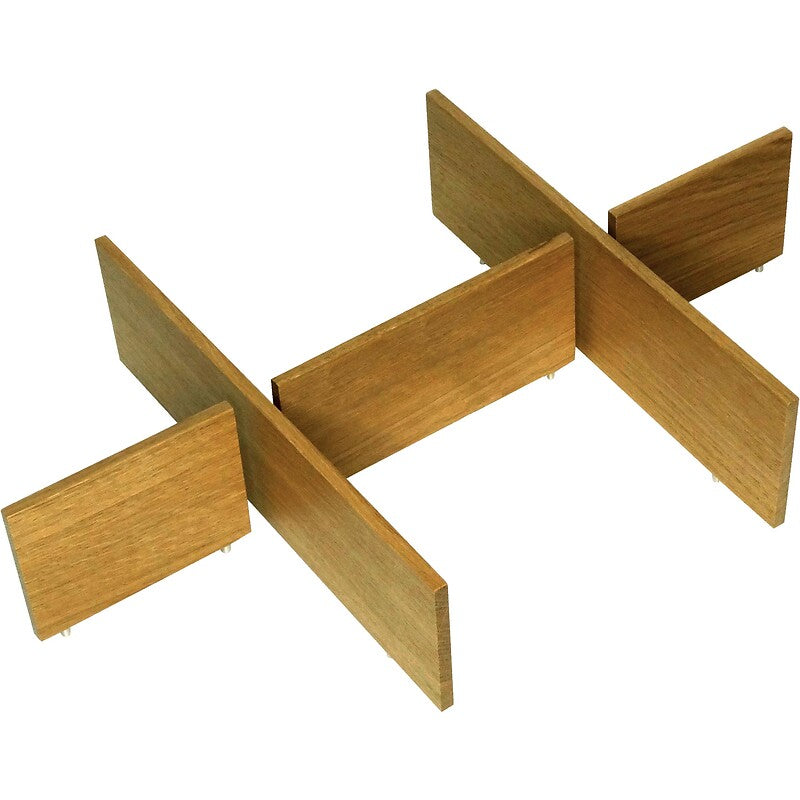 Set de croisillons pour fond bois perforé fineline - 5 pièces - finition chêne clair. disponible abidjan cote d'ivoire.