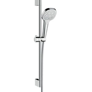 Set de douche croma 100 select e 110 avec barre de douche hansgrohe unica'croma 65 cm et flexible isiflex 1,60 m, chromé réf. disponible abidjan cote d'ivoire.