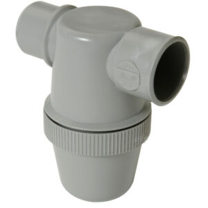 Siphon de lavabo à coller gris avec entrée horizontale diamètre 32mm yf1c. disponible abidjan cote d'ivoire.