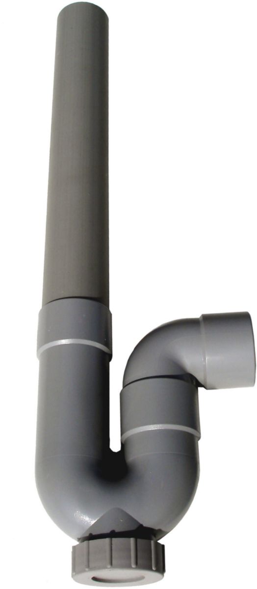 Siphon machine à laver altech simple, sortie horizontale, réf. disponible abidjan cote d'ivoire.