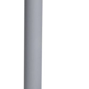 Siphon simple de machine à laver à sortie horizontale - 1yh42c - pvc gris - ø 40 mm - 455x94 mm. disponible abidjan cote d'ivoire.