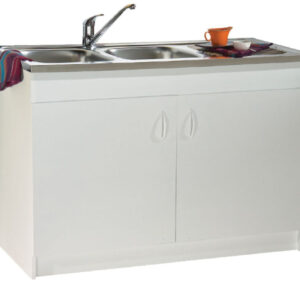 Sous évier progres nf mélaminé blanc. disponible abidjan cote d'ivoire.