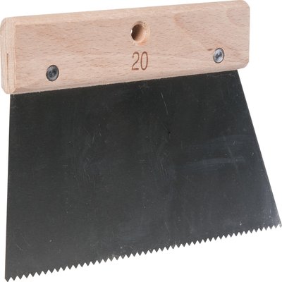 Spatule a colle 20cm dent fine. disponible abidjan cote d'ivoire.