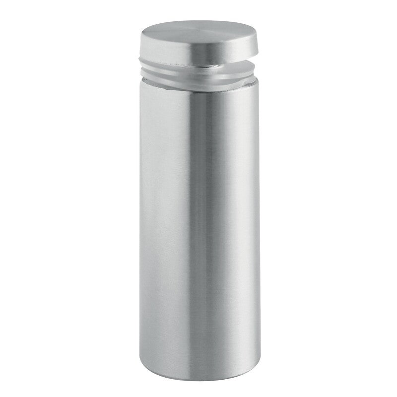 Supports pour pose de panneau d'affichage mural - ø 16 mm - finition acier brossé - par 4. disponible abidjan cote d'ivoire.