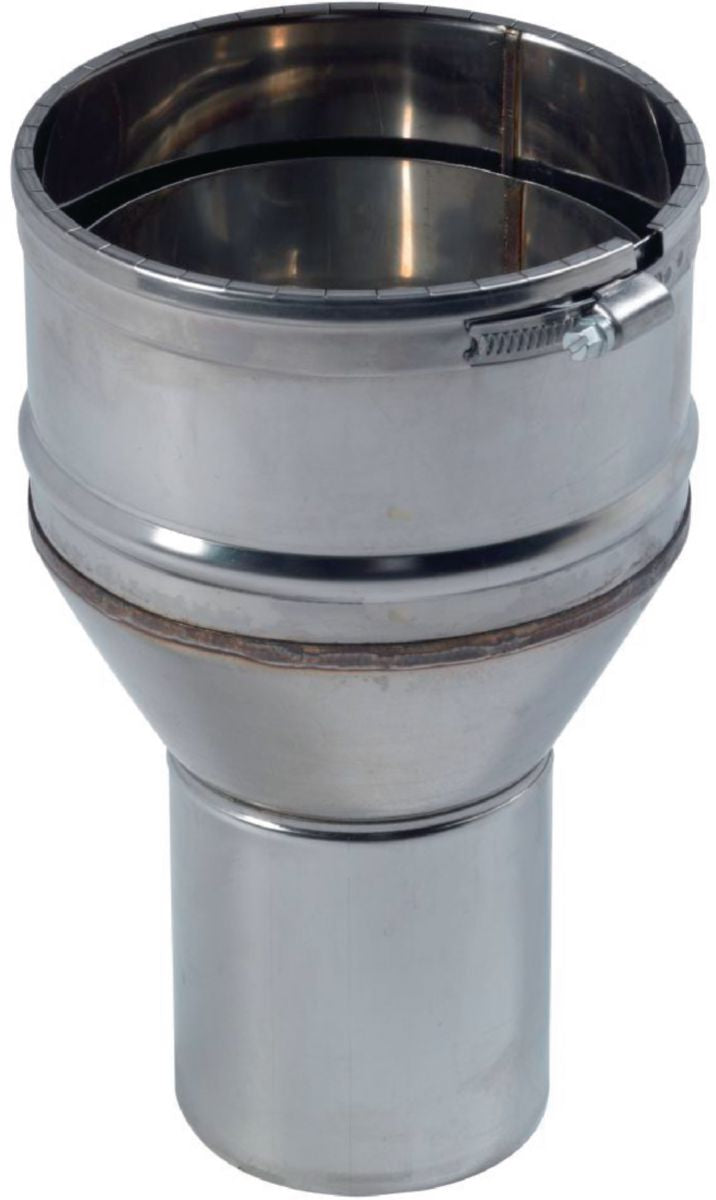 Système ten pression inox rigide reduction inox316 d 153 femelle x d 80 mâle + joint à lèvres réf. disponible abidjan cote d'ivoire.