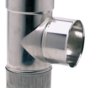 Té inox à purge d 140 / 146 réf. disponible abidjan cote d'ivoire.