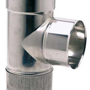 Té inox à purge d 180 / 186 réf. disponible abidjan cote d'ivoire.