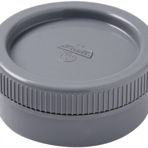 Tampon de visite mâle-femelle avec bouchon ufr - pvc gris - ø 80 mm. disponible abidjan cote d'ivoire.