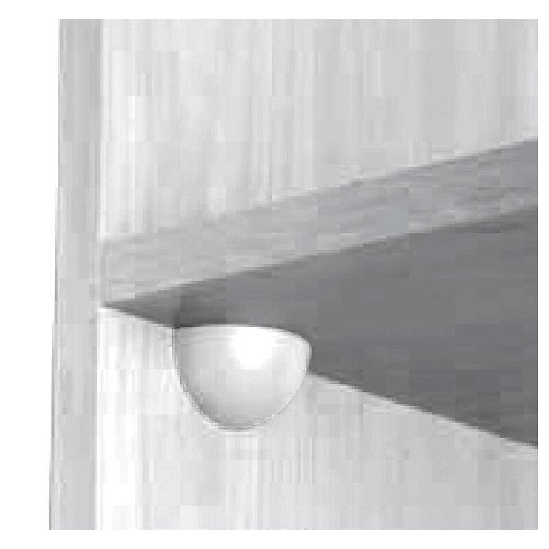 Taquet d'assemblage storo avec cache 1/4 de boule - coloris blanc x20. disponible abidjan cote d'ivoire.