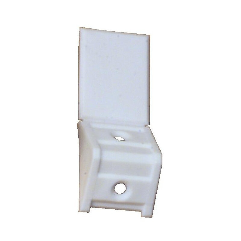 Taquets systemtac classic - en polypropylène, avec couvercle prémonté, blanc, équerre haute, en boîte de 50 pièces. disponible abidjan cote d'ivoire.