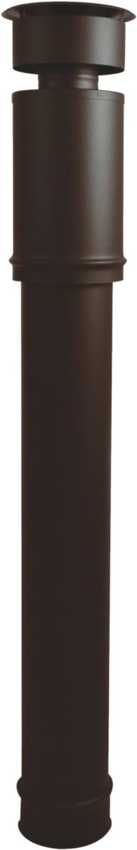 Terminal vertical noir bioten d 80 / 125 réf. disponible abidjan cote d'ivoire.