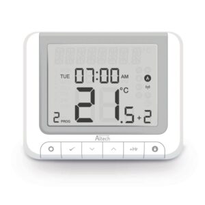Thermostat altech numérique pour chaudière ou pompe à chaleur programmable protocole opentherm classe v sans fil, réf. disponible abidjan cote d'ivoire.